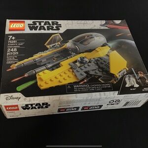 LEGO Star Wars Anakin's Jedi Interceptor Set - Yellow and Gray